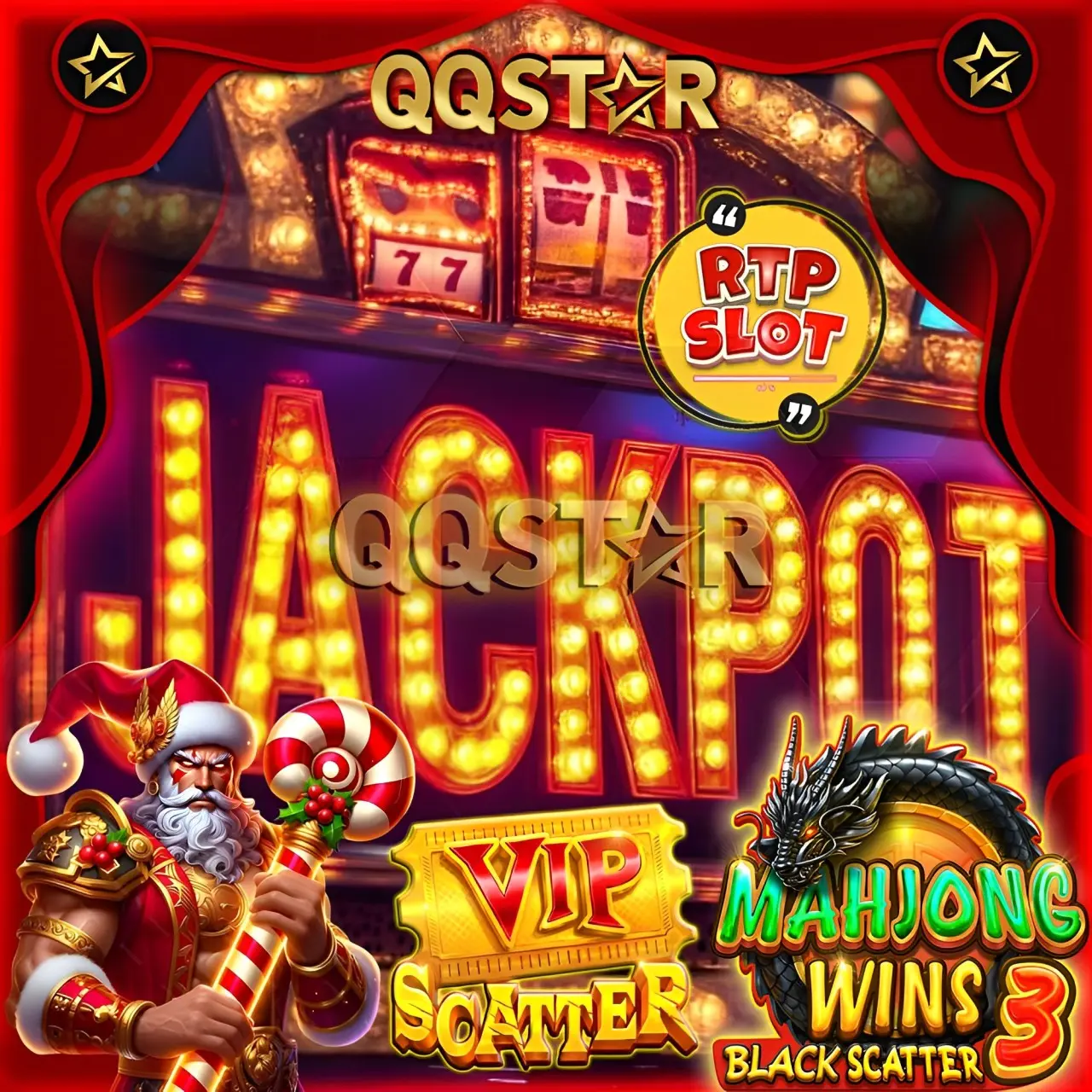 QQSTAR: Platform Game Online Slot RTP Live Tinggi 96% Gacor